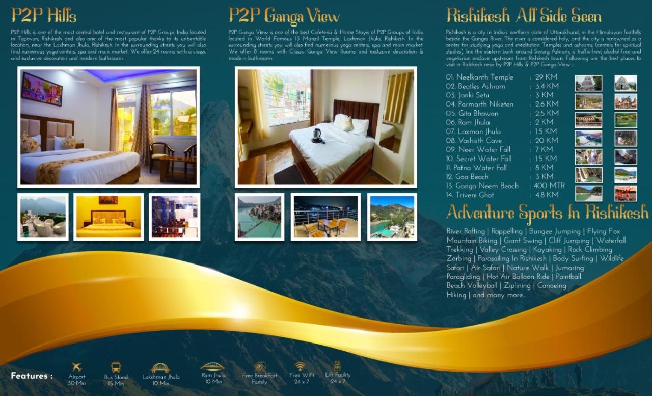 Hotel Jp Hills Rishikesh Exterior photo